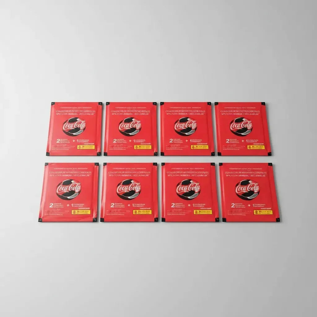 Estampas La Copa del Mundo 2026 Coca Cola — Paquete Completo (20 Sobres).
