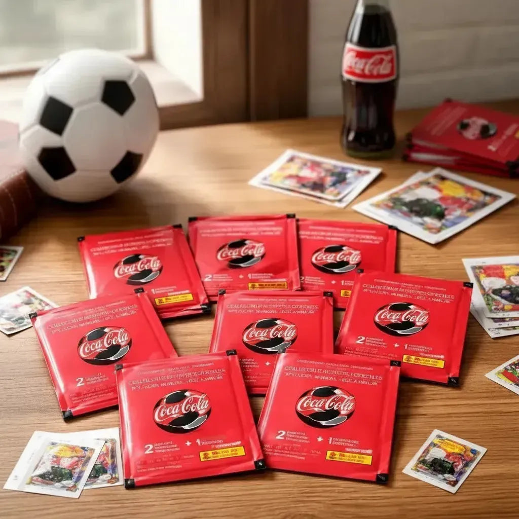 Estampas La Copa del Mundo 2026 Coca Cola — Paquete Completo (20 Sobres).